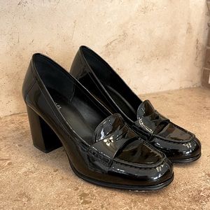 Michael Kors Black Mid Loafer